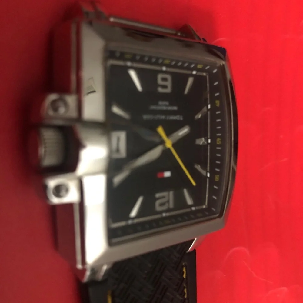 Tommy Hilfiger Americano Chronograph Date Window 100% Stainless Steel Men’sWatch